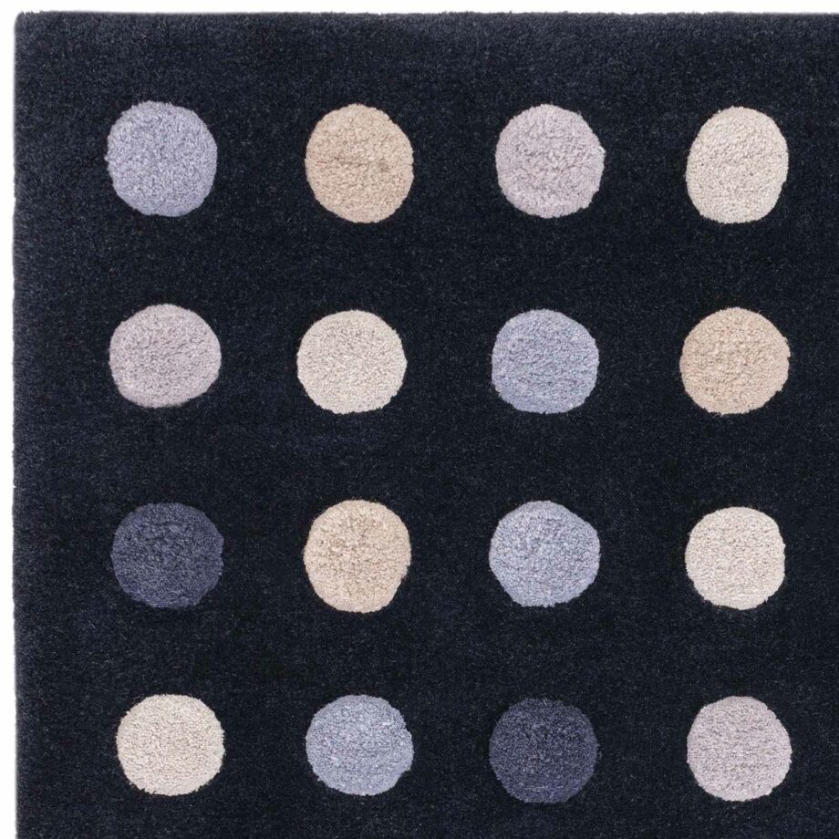 Asiatic tapet Dotty Navy 2