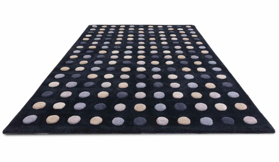 Asiatic tapet Dotty Navy 3D