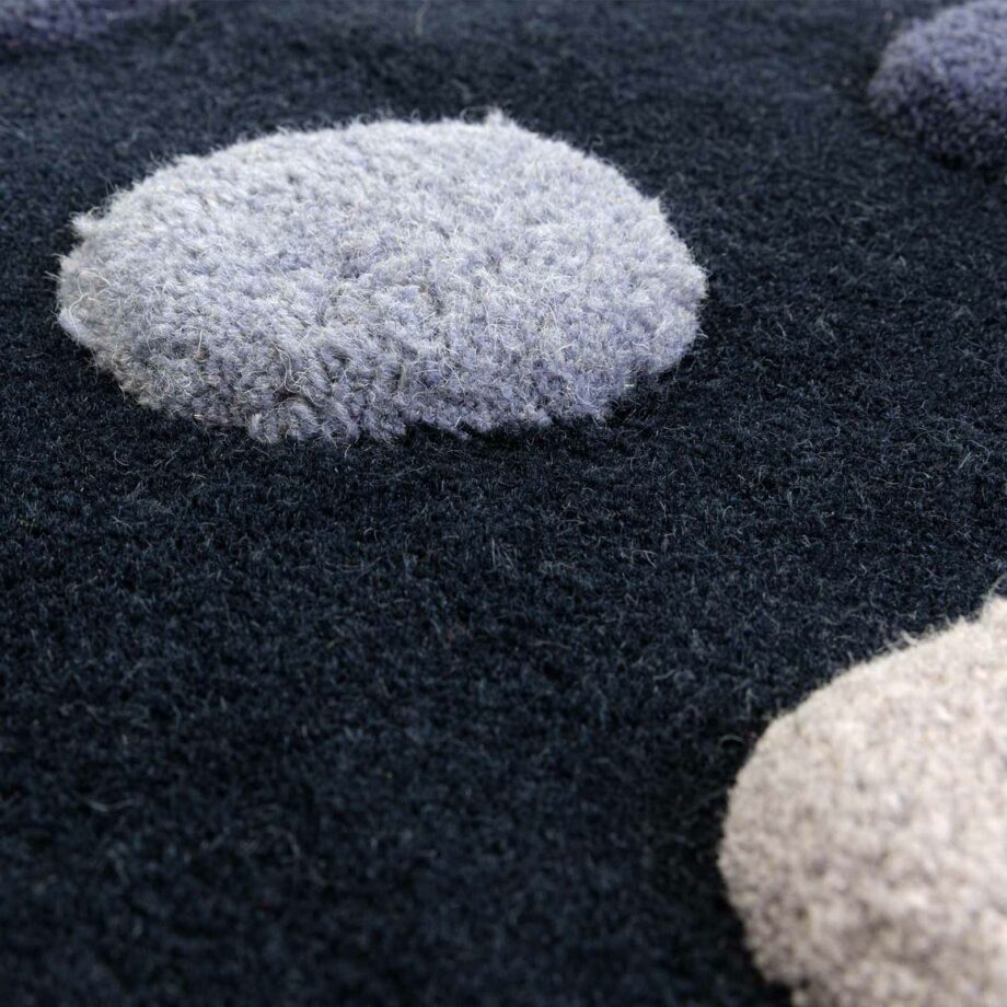 Asiatic tapet Dotty Navy 4