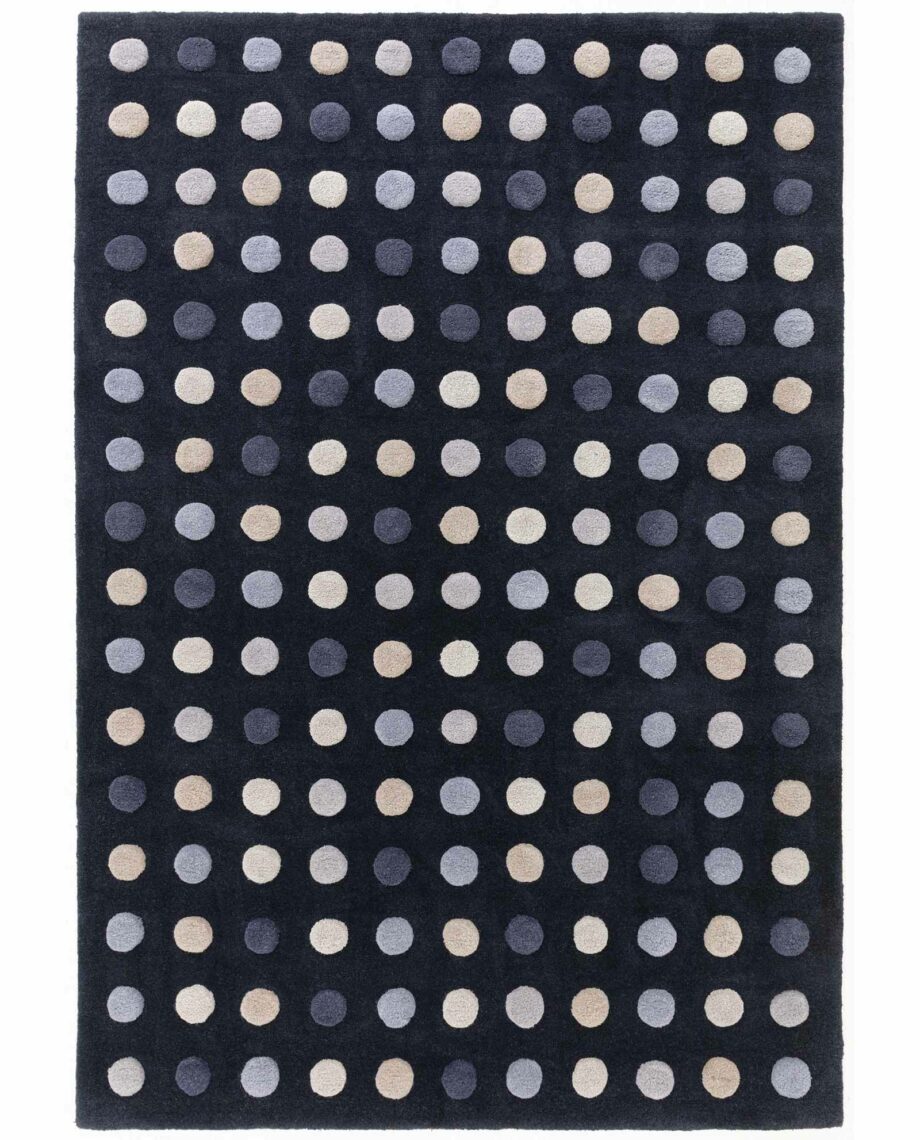 Asiatic tapet Dotty Navy N