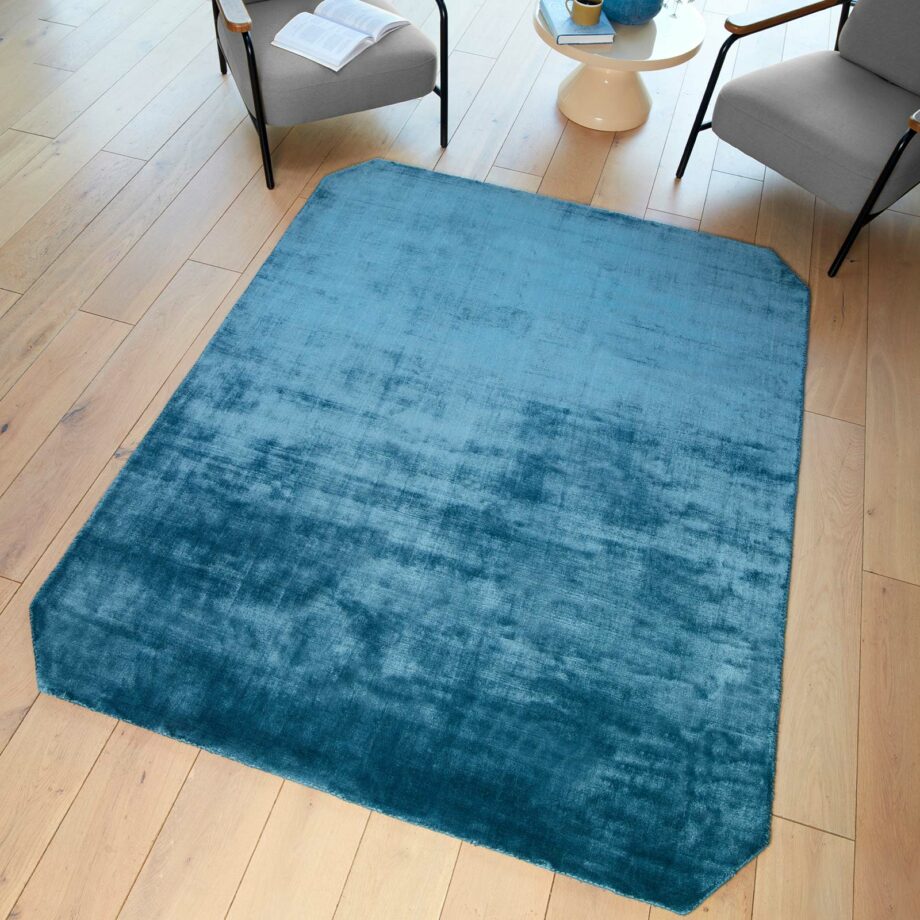 Asiatic tapet Gleam Teal interior square