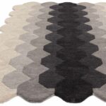 Asiatic tapet Hive Charcoal 1