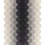 Asiatic tapet Hive Charcoal