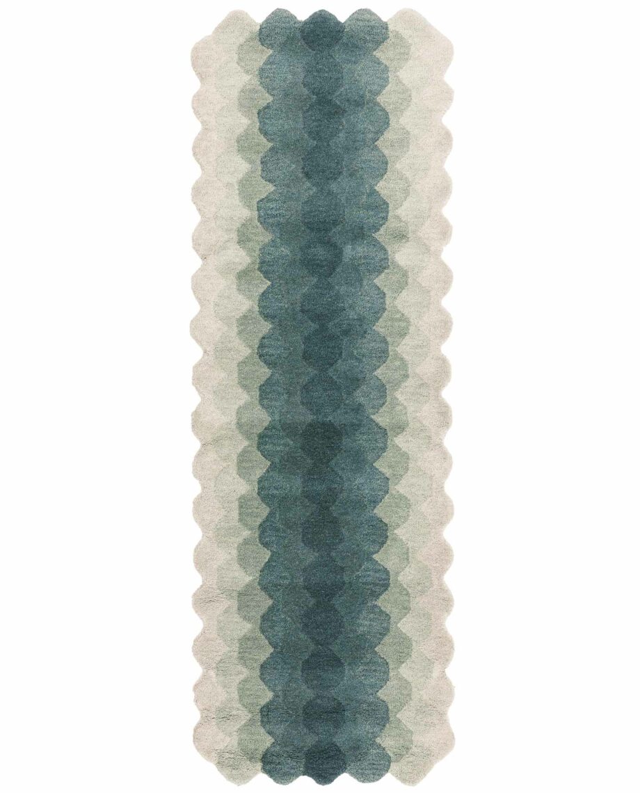 Asiatic tapet Hive Teal runner