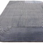 Asiatic tapet Kuza Shape Black Navy 1