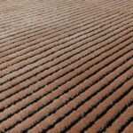 Asiatic tapet Kuza Stripe Terracotta 4