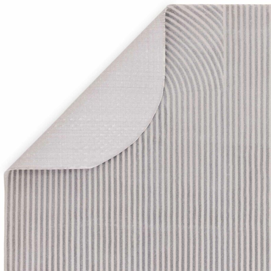 Asiatic tapet Kuza shape silver grey 3