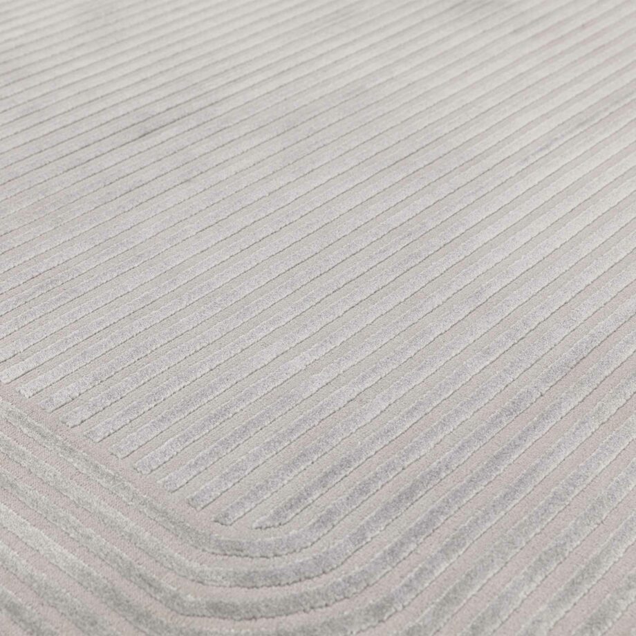 Asiatic tapet Kuza shape silver grey 4
