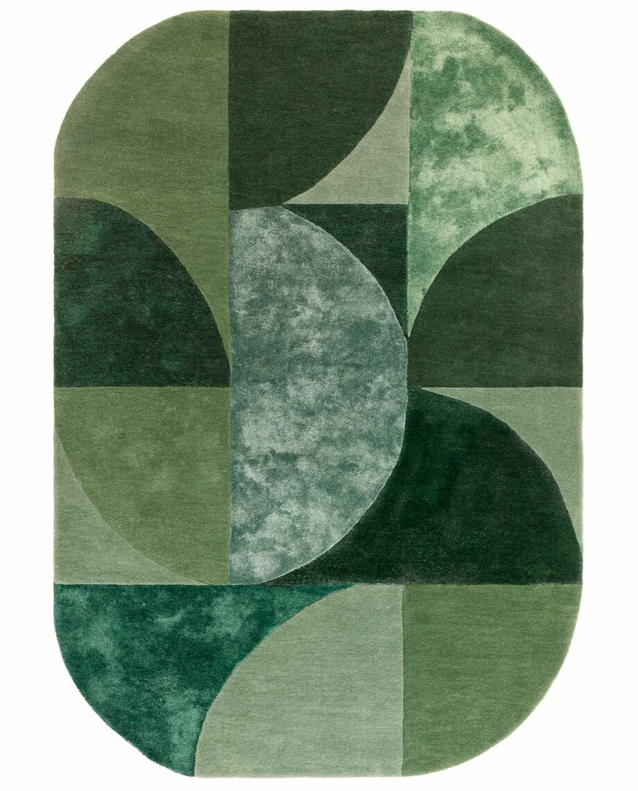 Asiatic tapet Matrix 75 Oval Forest