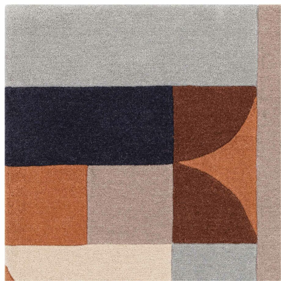 Asiatic tapet Matrix 88 Klotski Terracotta 2