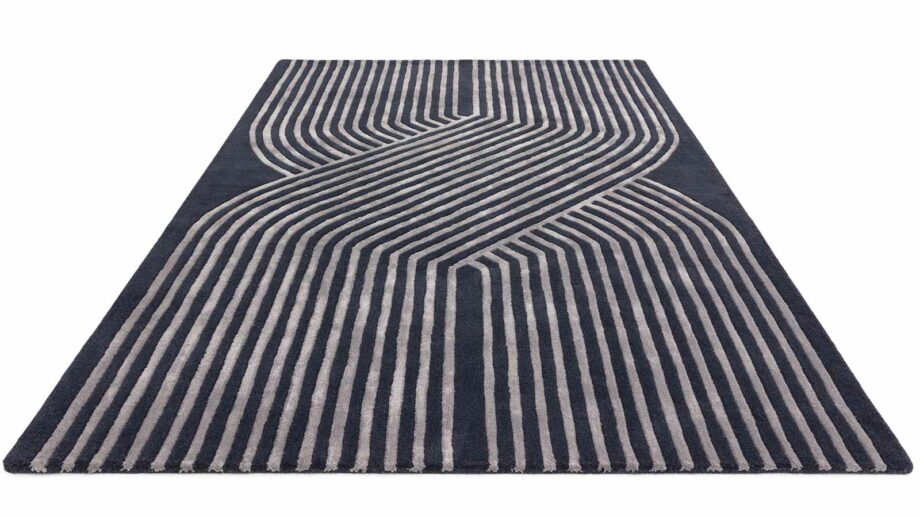 Asiatic tapet Matrix 97 Solstice Navy 1 3D