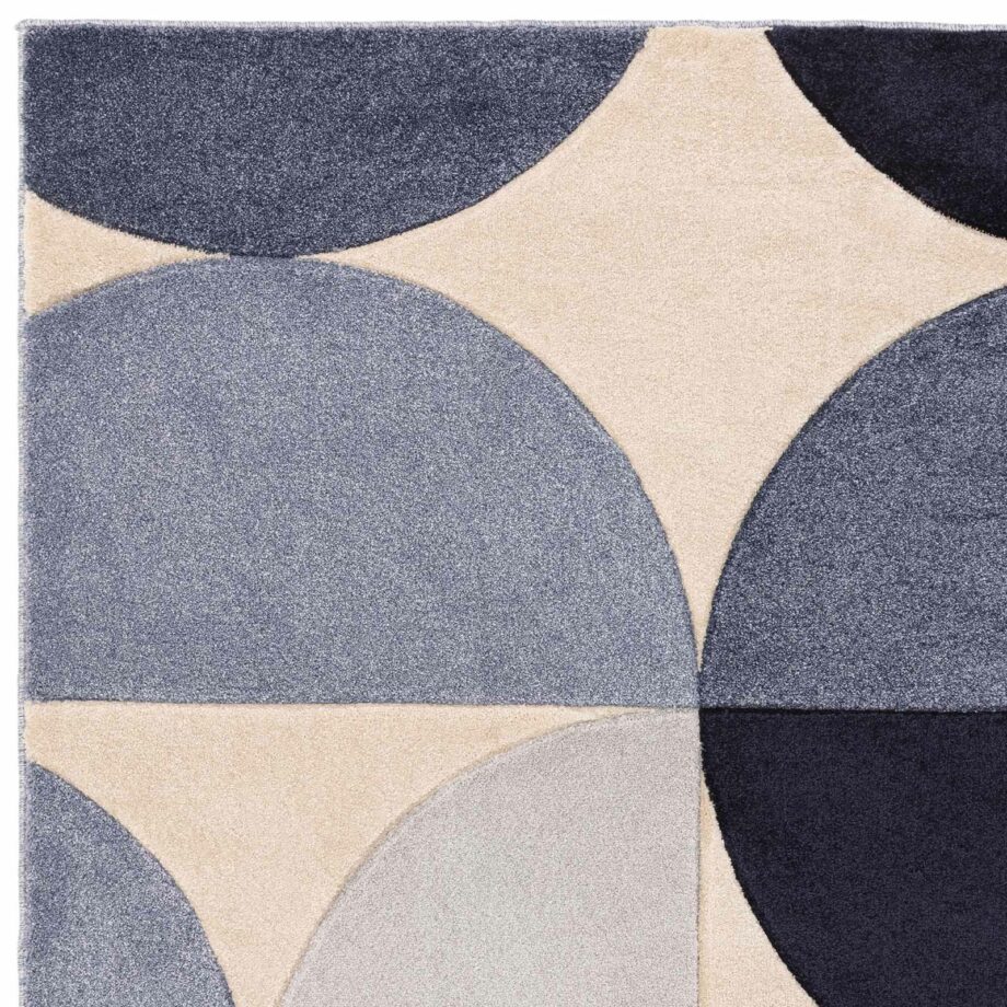 Asiatic tapet Sketch SK14 Curve Blue 2