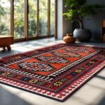 Louis De Poortere tapet Antiquarian Antalia 9844 Antalia Red Mix ambiance