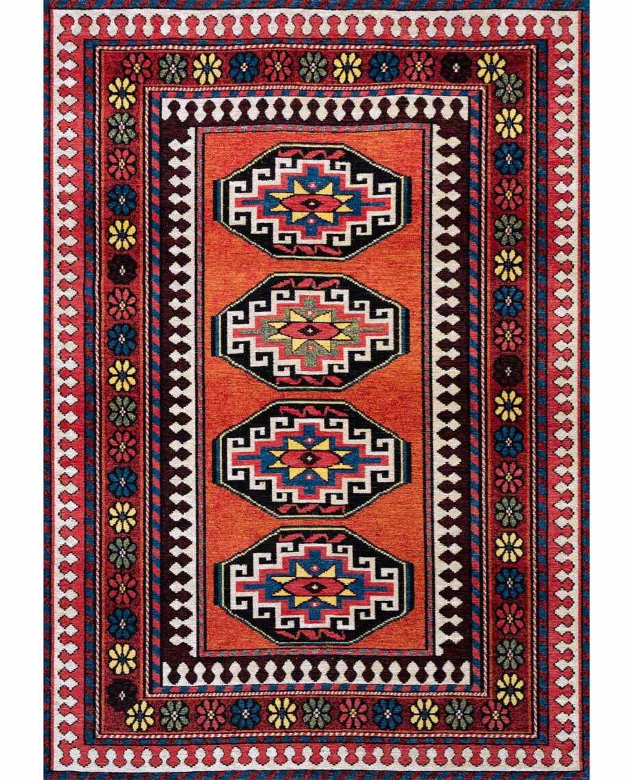 Louis De Poortere tapet Antiquarian Antalia 9844 Red Mix