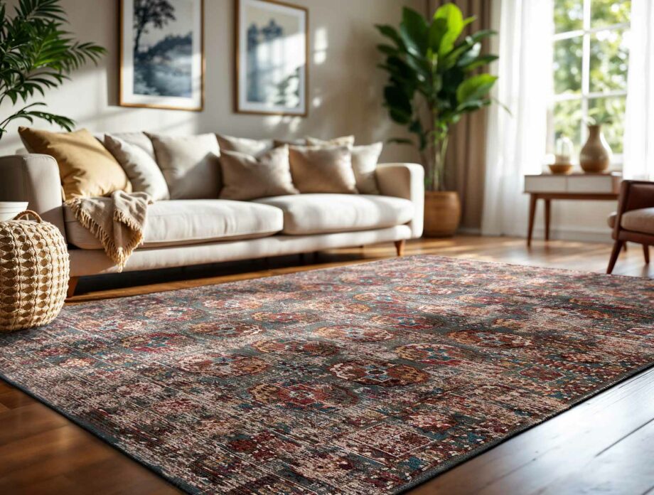 Louis De Poortere tapet Antiquarian Kasak 9845 Kasak Almati Ambiance