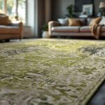 Louis De Poortere tapet Antiquarian Tabriz 9645 Olive Wood Ambiance 2