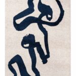 Louis De Poortere tapet Craft Ribbon 9849 Sea Ink