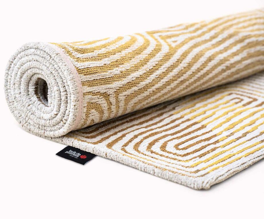 Louis De Poortere tapet Meditation Coral 9799 Yellowhippy roll