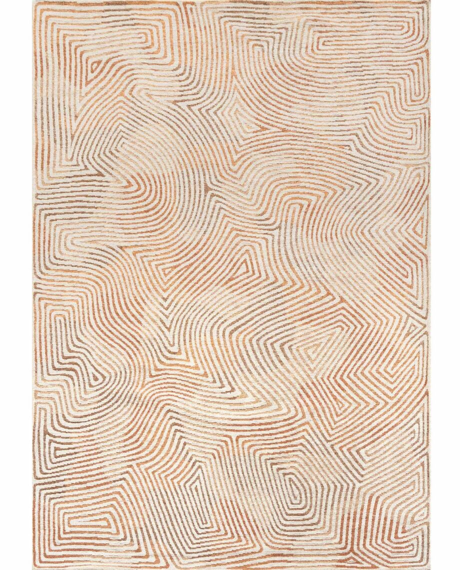Louis De Poortere tapet Meditation Coral 9800 Indian Sand