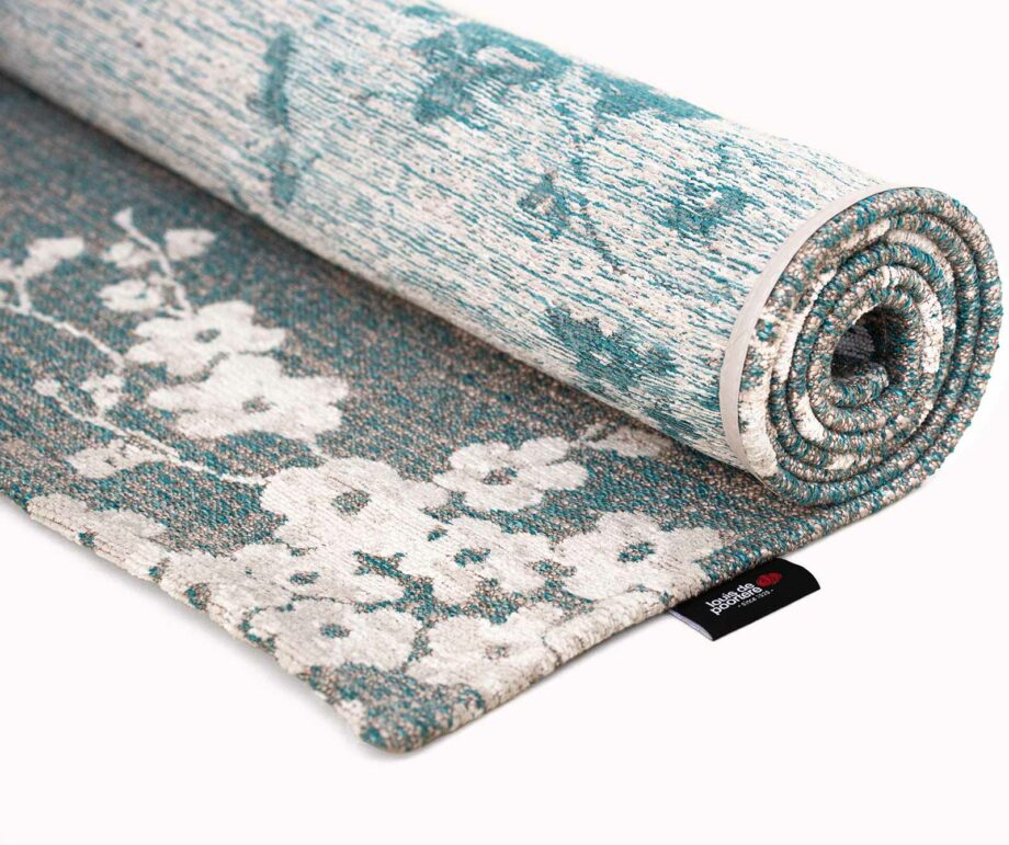 Louis De Poortere tapet Sakura 9850 Sakura Lake Blue roll