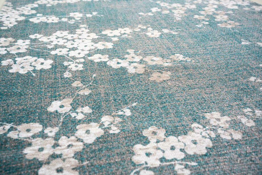 Louis De Poortere tapet Sakura 9850 Sakura Lake Blue zoom