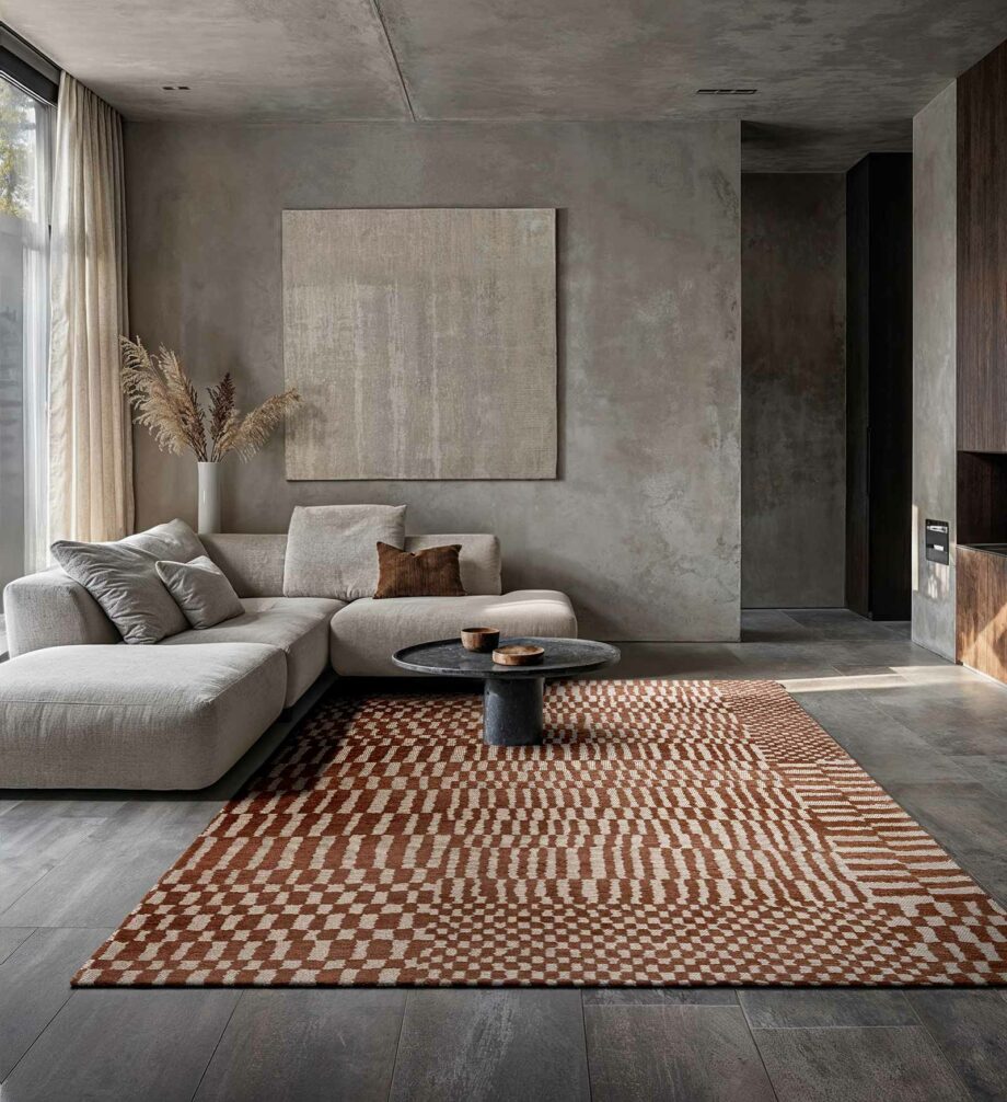 Louis De Poortere tapet Structures Berber 9653 Berber Ksar Ambiance