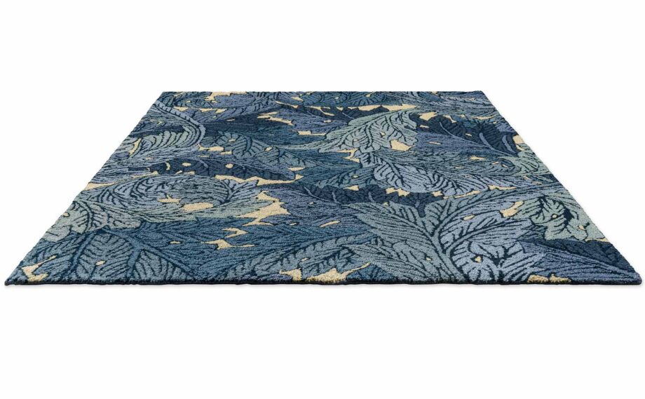 Morris Co Acanthus Indigo 427318 D outdoor