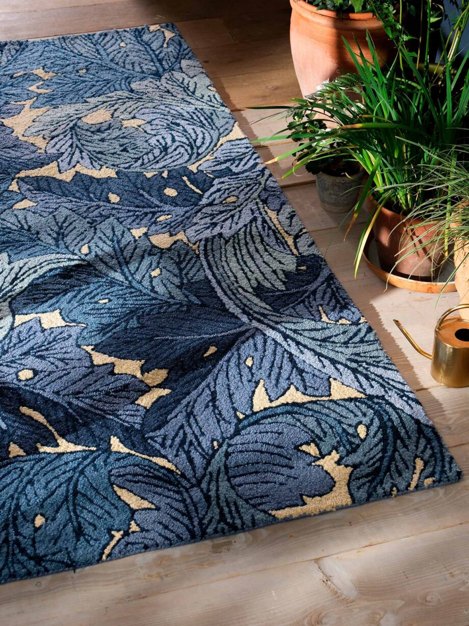 Morris Co Acanthus Indigo 427318 interior C outdoor