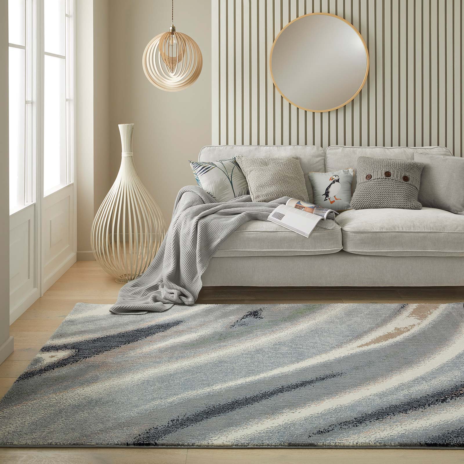 Concept Looms tapet Amara AMA106 IVORY GREY 220x160 0639059104249 5