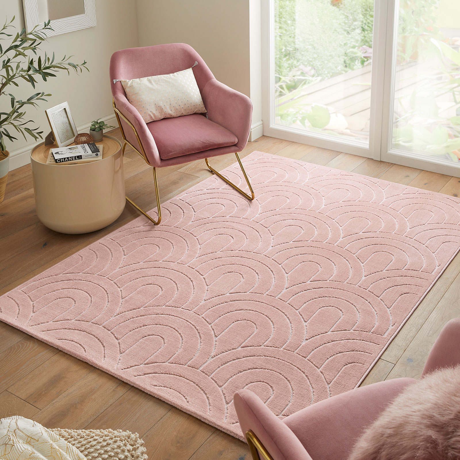 Concept Looms tapet Maze MAZ103 DUSTY PINK 220X160 5430446528236 5