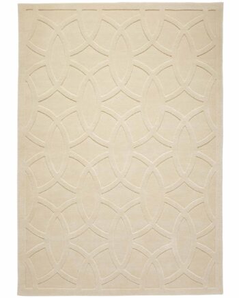 Concept Looms tapet Priory PR 101 CIRCLES IVORY frontal