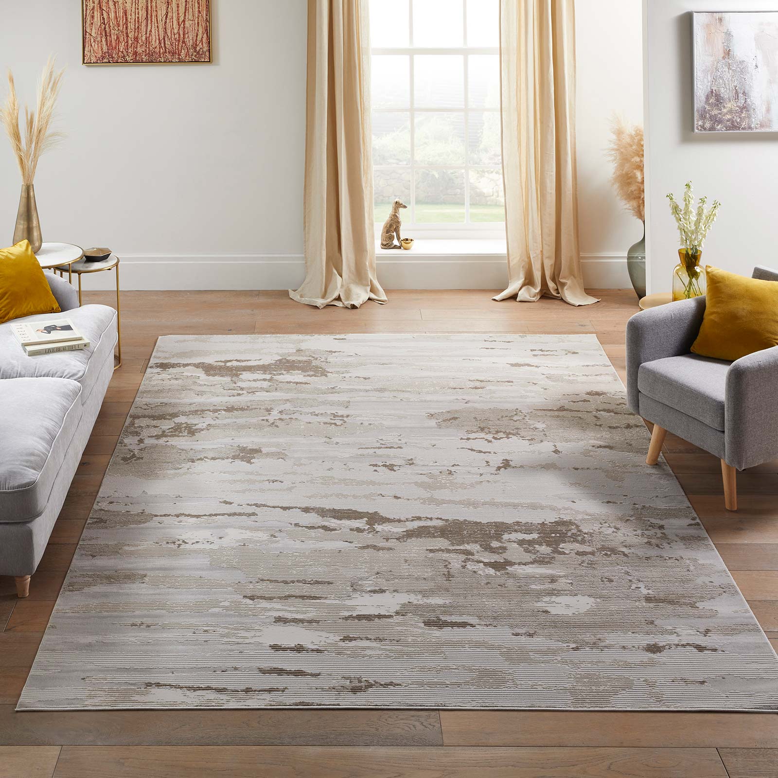 Concept Looms tapet Skyline SK101 IVORY BEIGE 320x240cm 2