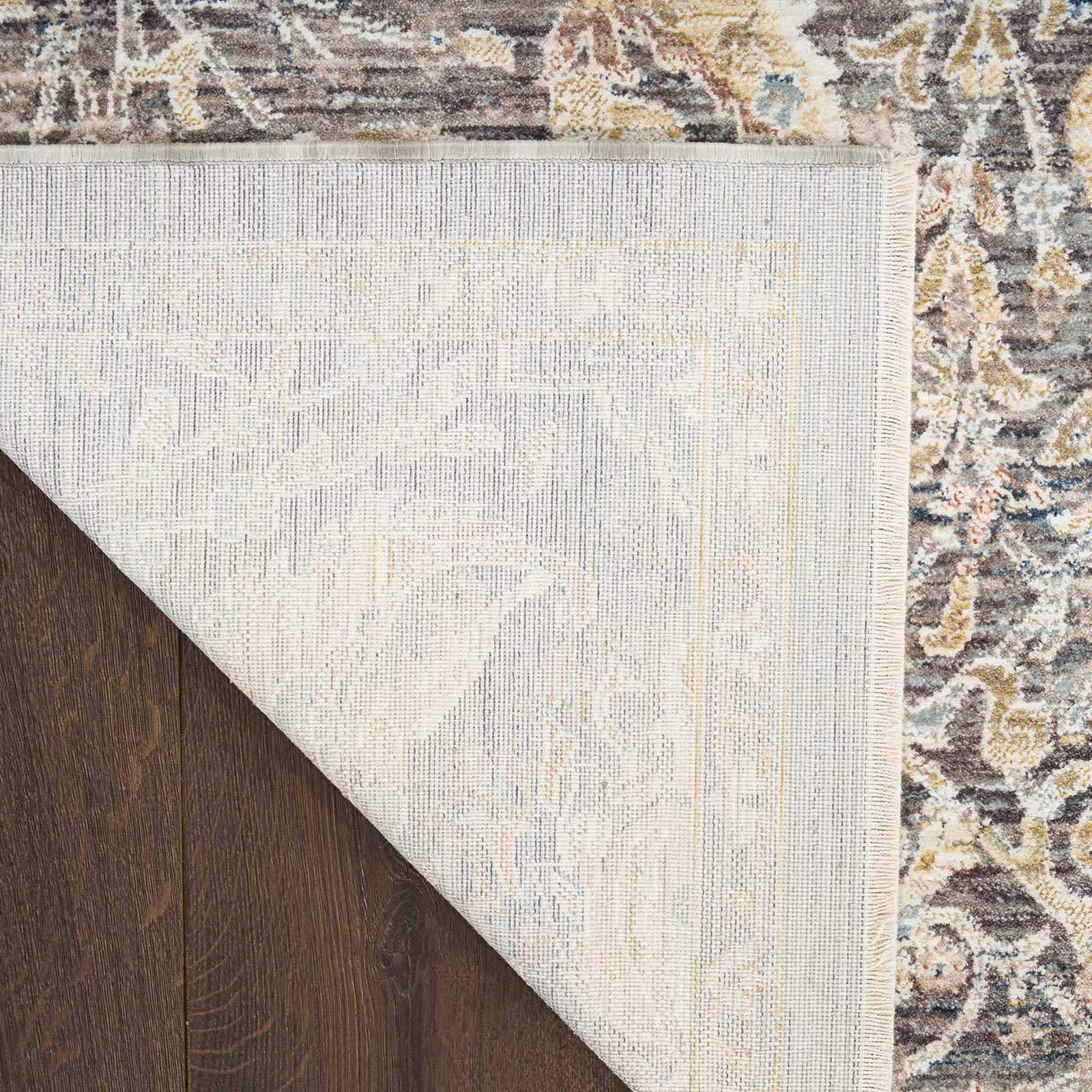 Nourison tapet Antique Fusion ANF03 CHAMT CHARCOAL MULTICOLOR 5x8 841491157831 corner B