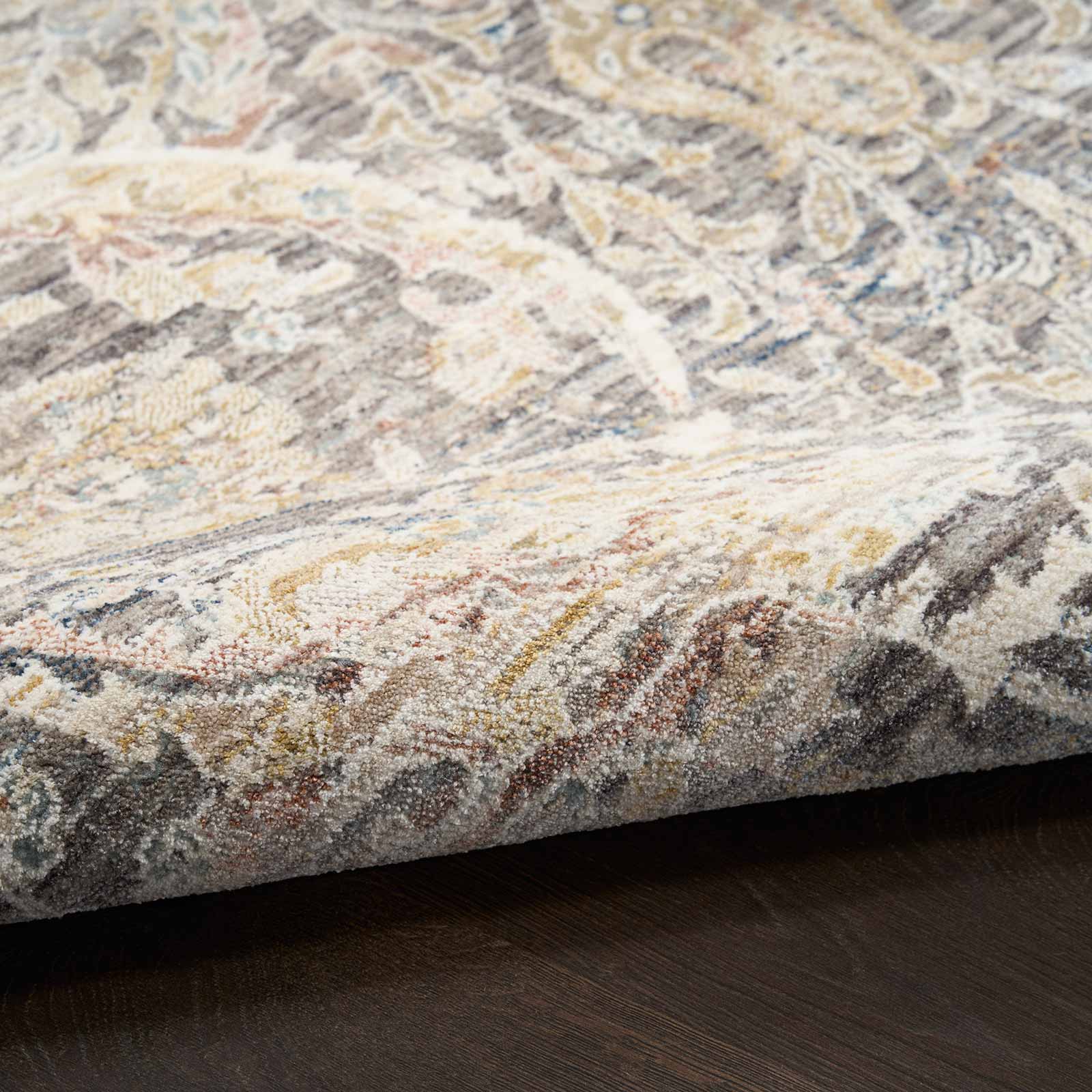 Nourison tapet Antique Fusion ANF03 CHAMT CHARCOAL MULTICOLOR 5x8 841491157831 texture 1