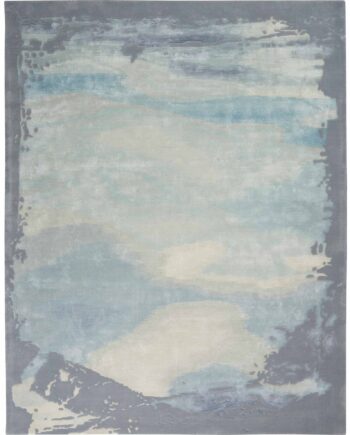 Nourison tapet Prismatic PRS19 SFMSL SEAFOAM SILVER 8X10 099446783349