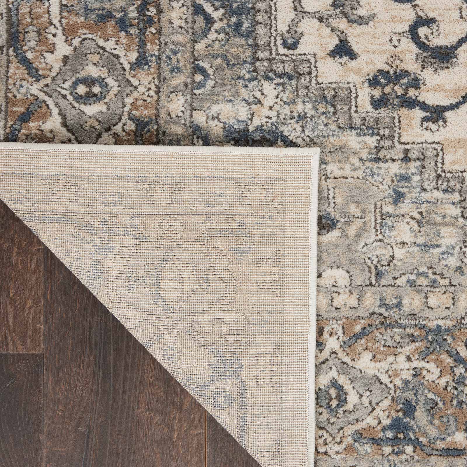Nourison tapet Quarry QUA05 IVGRY IVORY GREY 5x7 099446746276 CRB