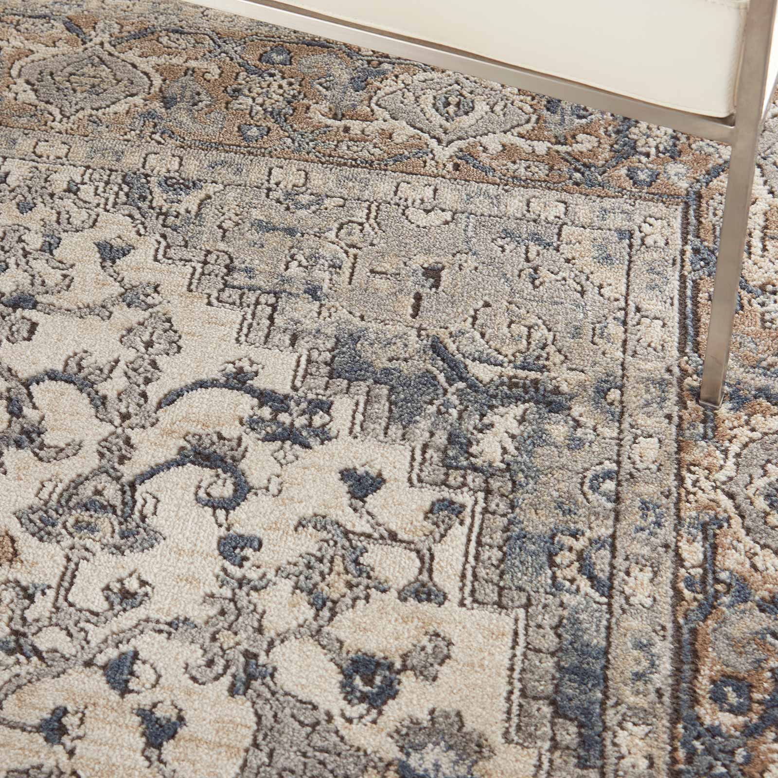 Nourison tapet Quarry QUA05 IVGRY IVORY GREY 5x7 099446746276 interior 2