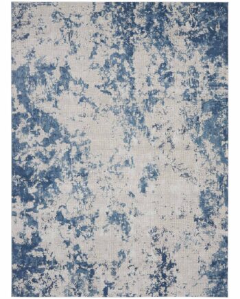 Nourison tapet Rustic Textures RUS16 GRYBL GREY BLUE 8x11 099446799586