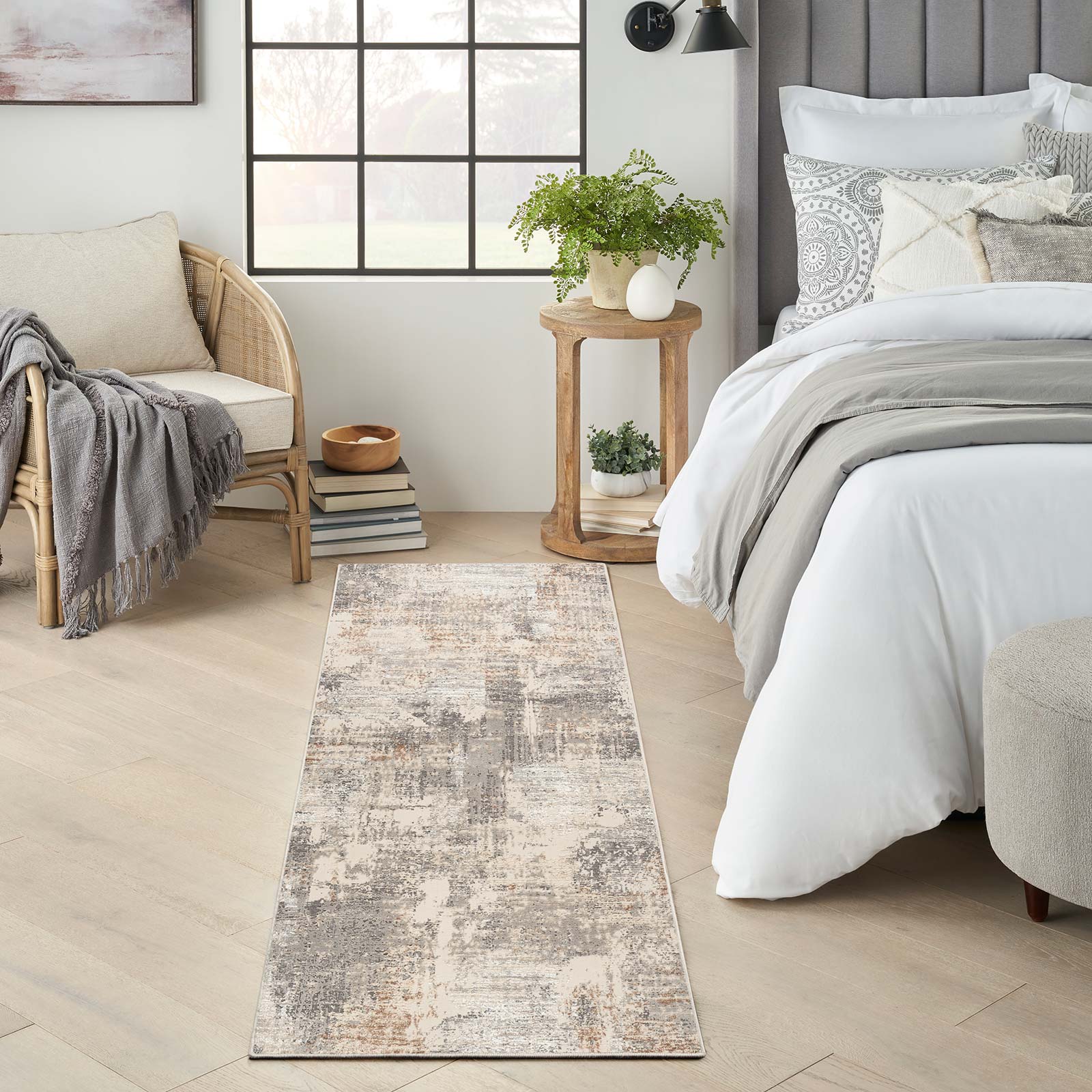 Nourison tapet Sustainable Trends SUT04 BGEGY BEIGE GREY 2x8 099446954299 interior 1