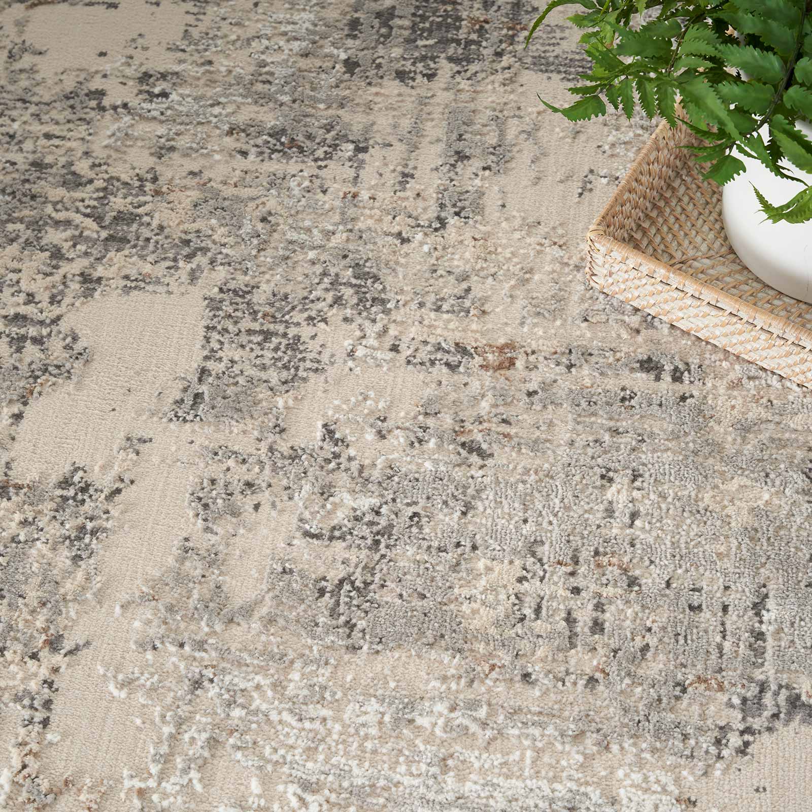 Nourison tapet Sustainable Trends SUT04 BGEGY BEIGE GREY 5x7 099446954305 interior 2