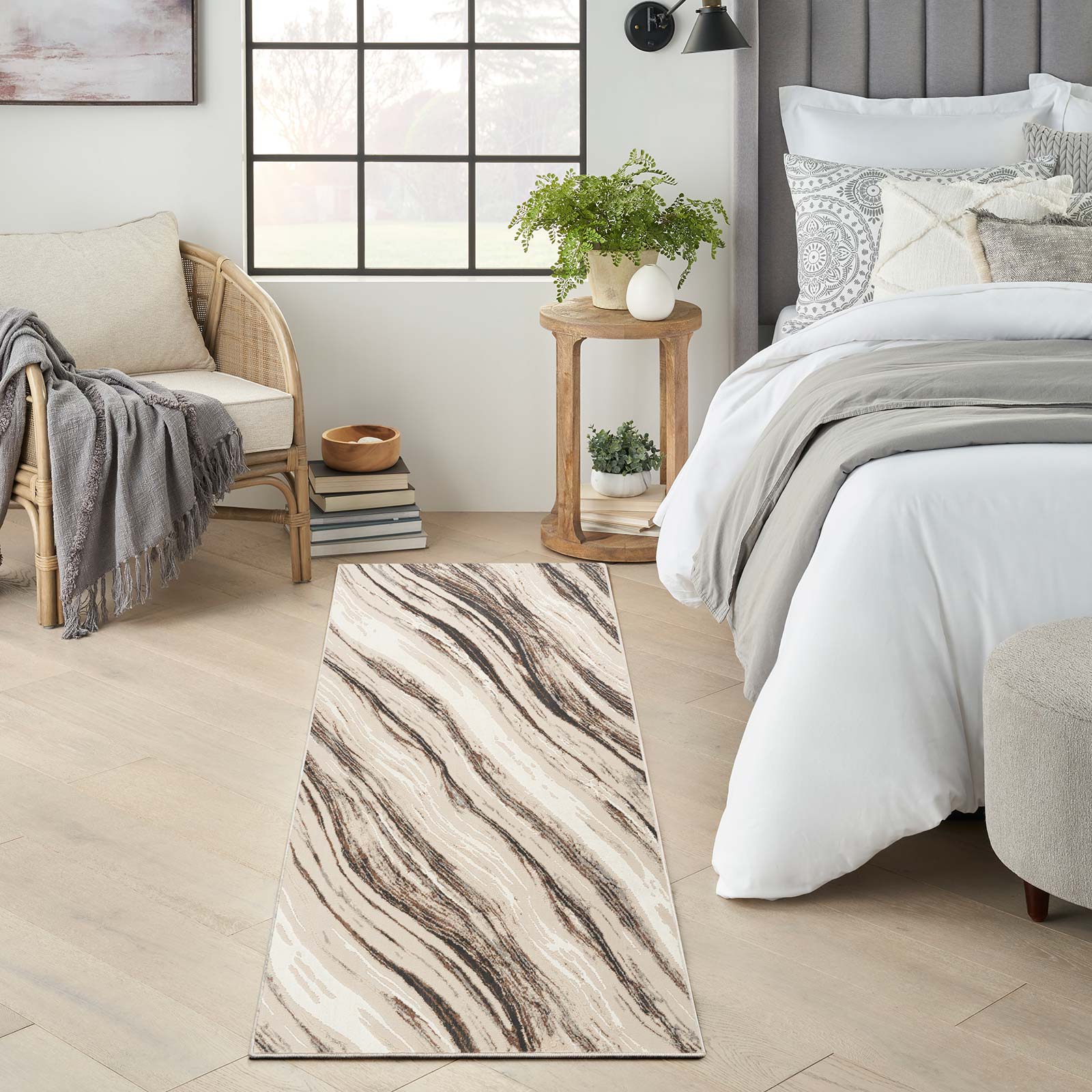 Nourison tapet Sustainable Trends SUT05 BGEGY BEIGE GREY 2x8 099446954343 interior 1