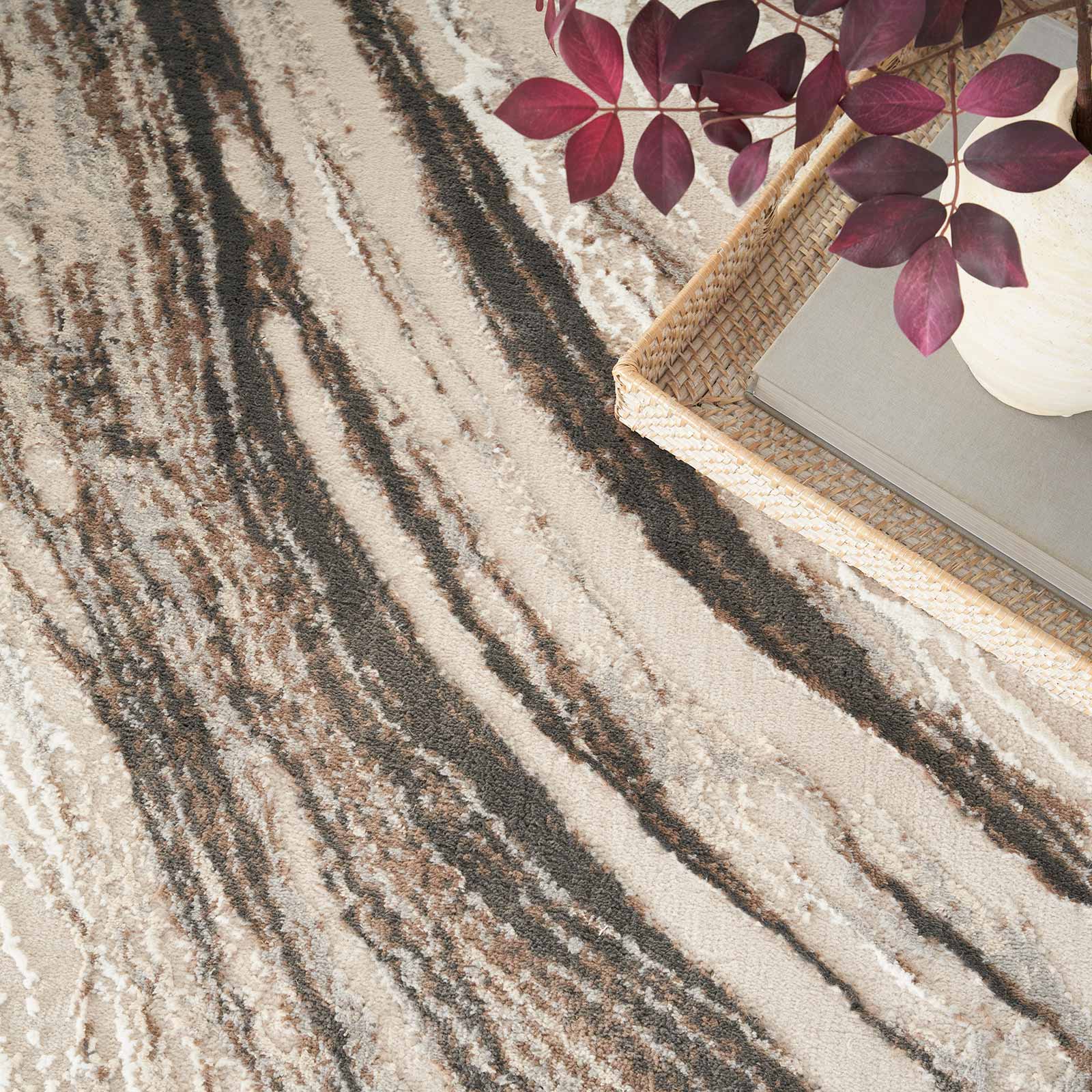 Nourison tapet Sustainable Trends SUT05 BGEGY BEIGE GREY 5x7 099446954350 interior 2