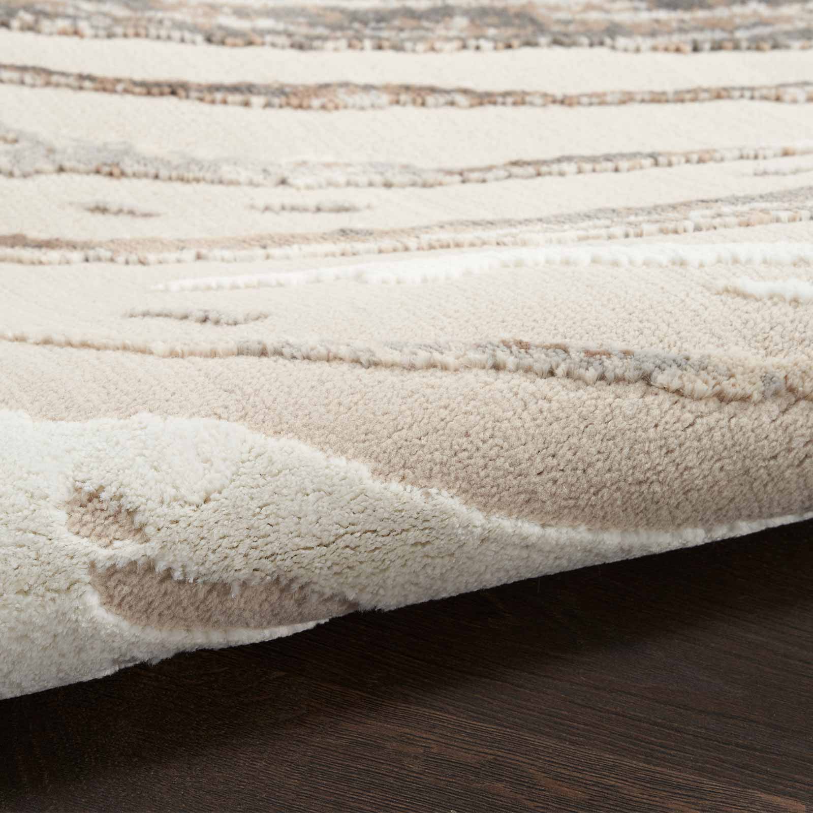 Nourison tapet Sustainable Trends SUT05 BGEGY BEIGE GREY 5x7 099446954350 texture 1