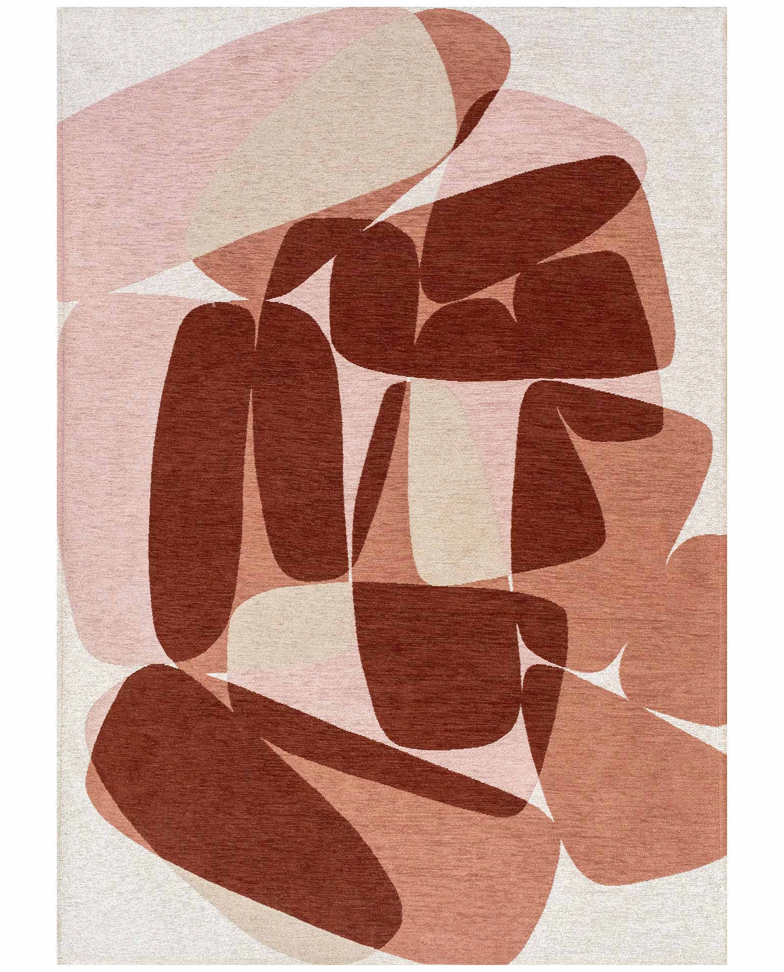 Louis De Poortere tapet Gallery 2088 Stones Cherry Mocha